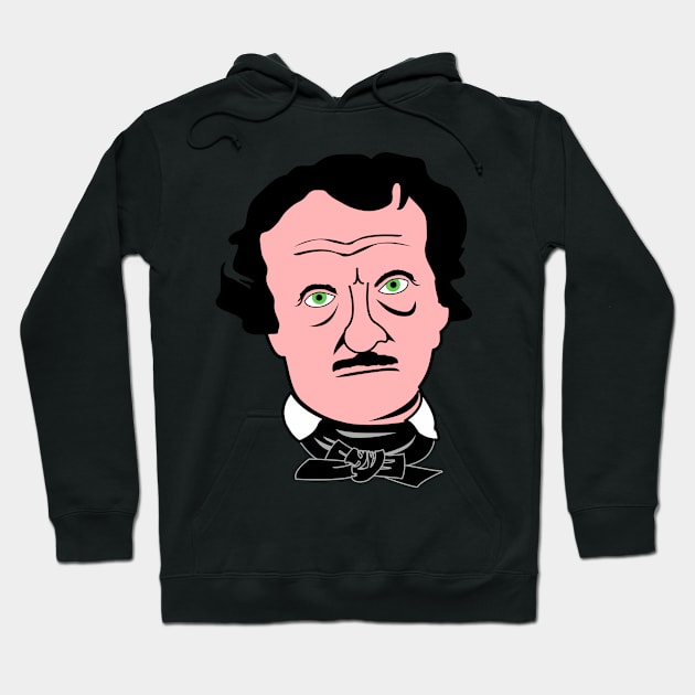 Poe face allover print Hoodie by B0red